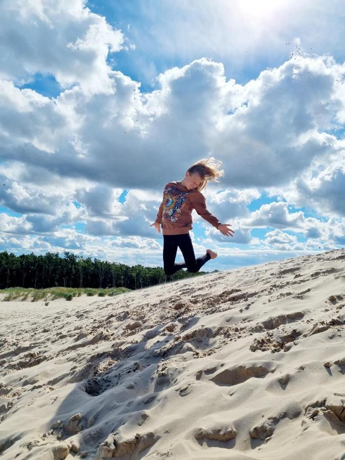 Siedlisko Na Wydmach, Domki Klimatyzowane Łeba Kültér fotó