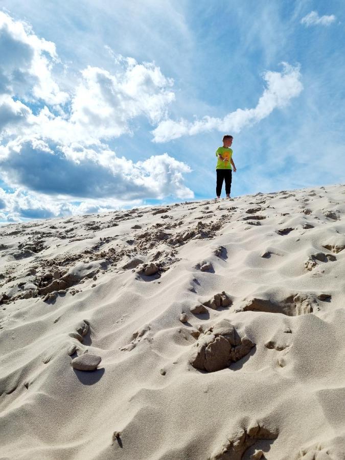 Siedlisko Na Wydmach, Domki Klimatyzowane Łeba Kültér fotó